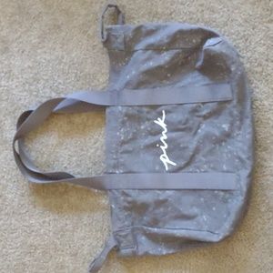 Victoria's Secret Pink - Gray Cotton Tote Bag